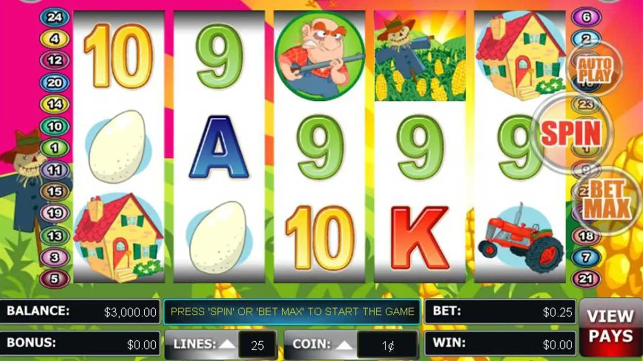 54 Free Spins on Funky Chicken at Red Stag Casino