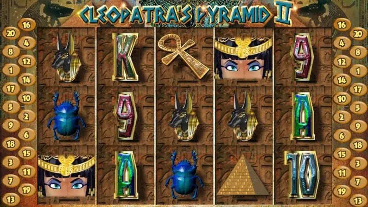 68 Free Spins on Cleopatra's Pyramid II at Red Stag Casino