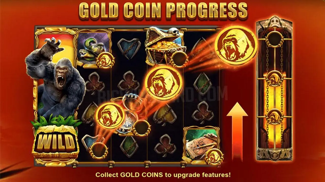 Primate King Free Spins Ladder