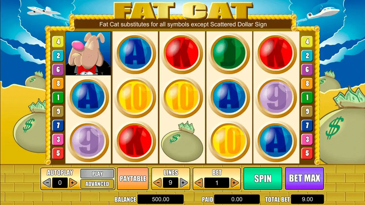 40 Free Spins on Fat Cat at Miami Club Casino