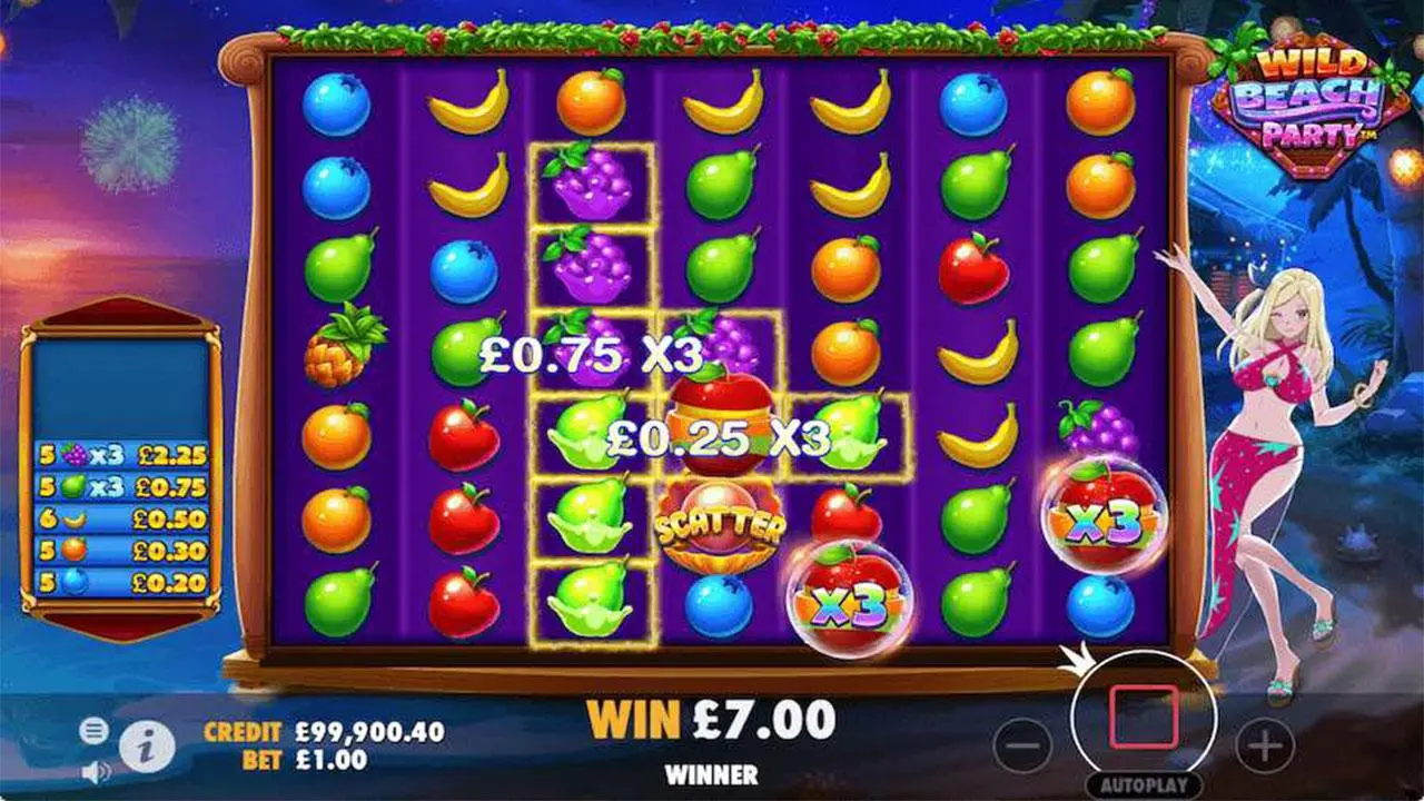 25 Free Spins Wild Beach Party at SpartanSlots Casino
