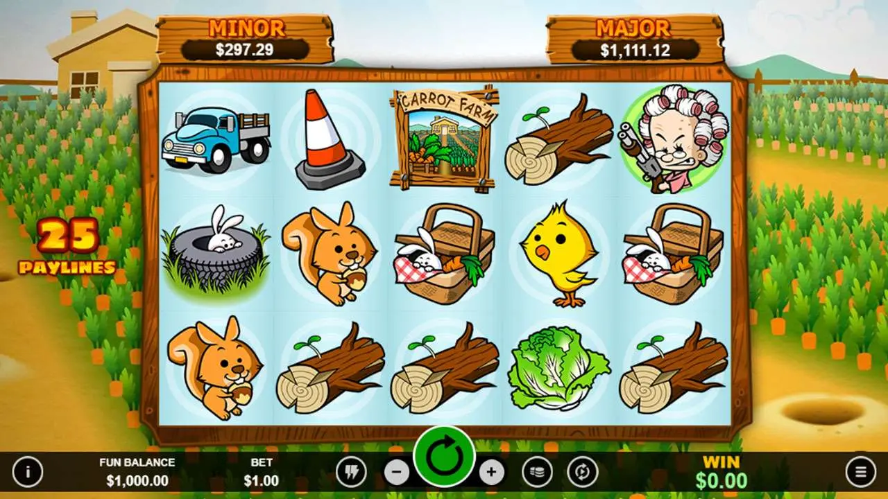 50 Free Spins on Run Rabbit, Run at Slotocash Casino