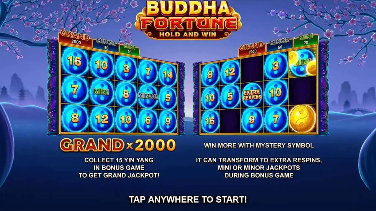 50 Free Spins on Fortunate Buddha at Slotocash Casino