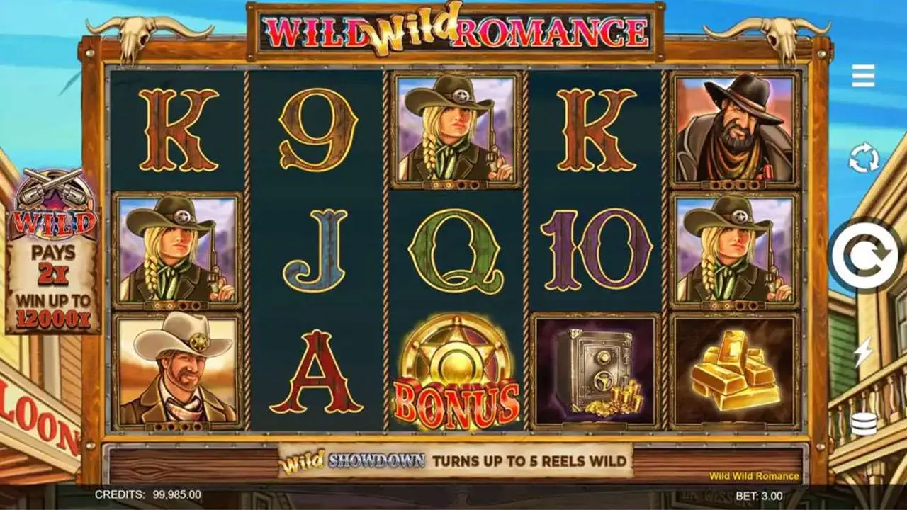 Play Wild Wild Romance and WIN $100