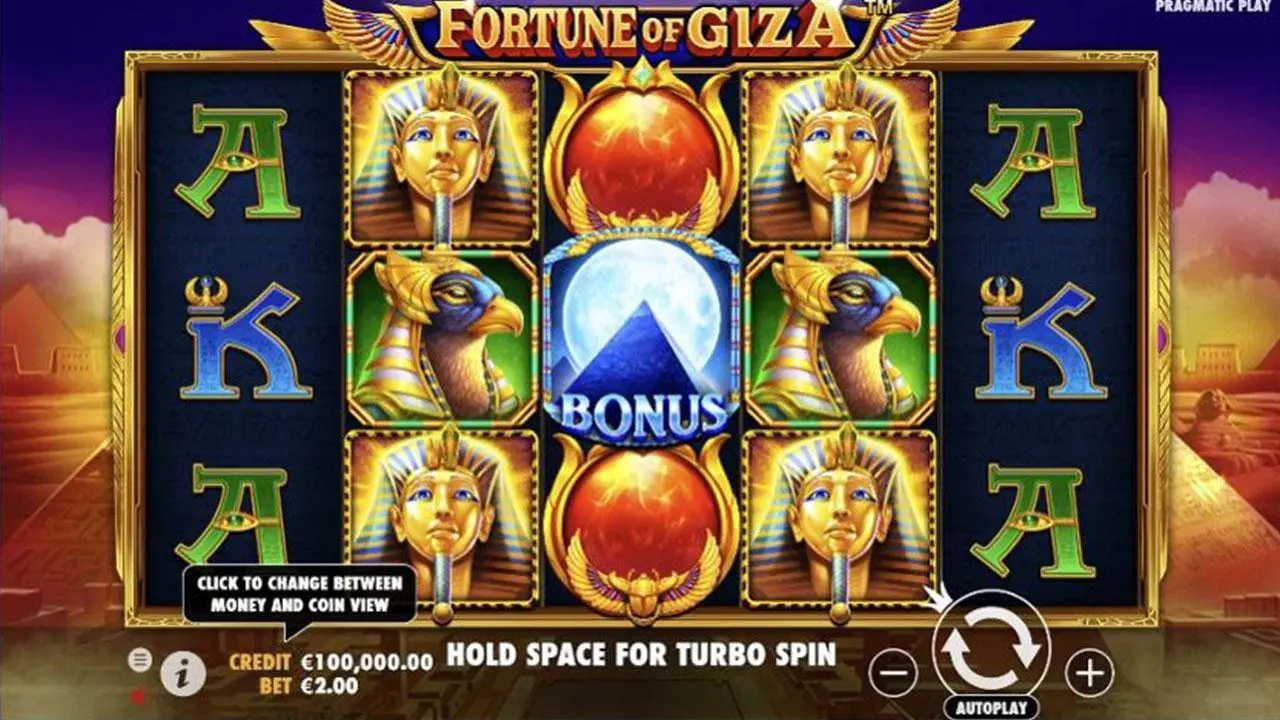25 Free Spins on Fortune of Giza at Black Diamond Casino