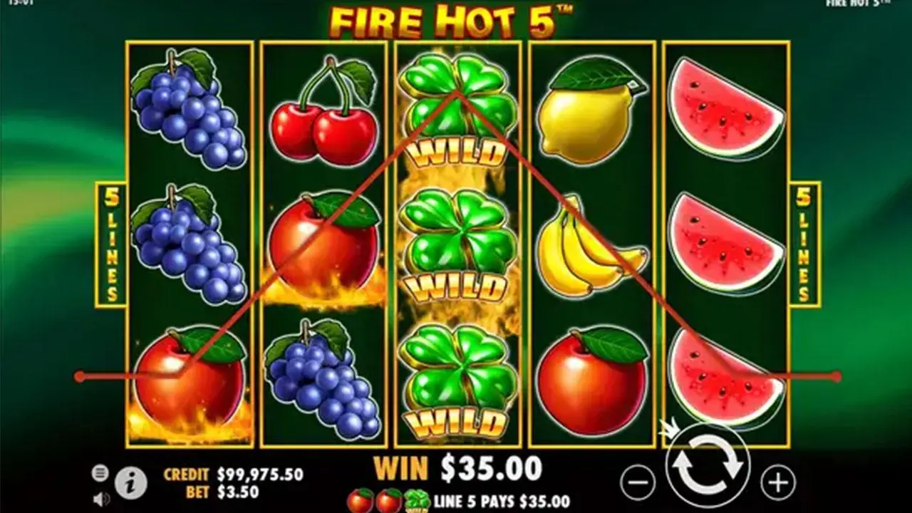 25 Free Spins on Fire Hot 20