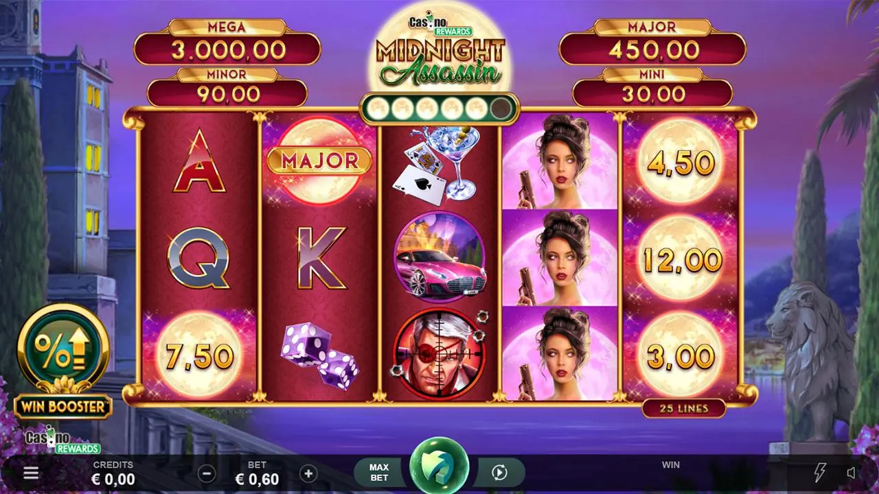 Play Casino Rewards Midnight Assassin and WIN $100