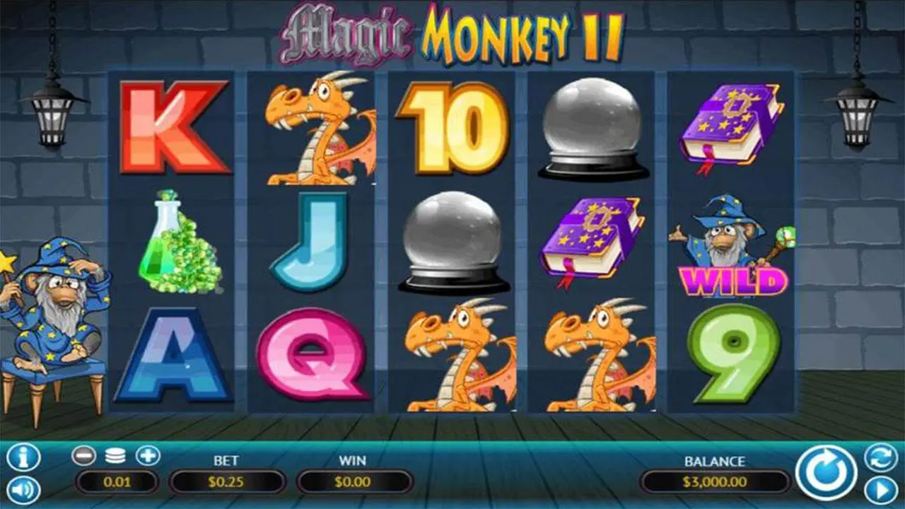 40 Free Spins on Magic Monkey II at Miami Club Casino 