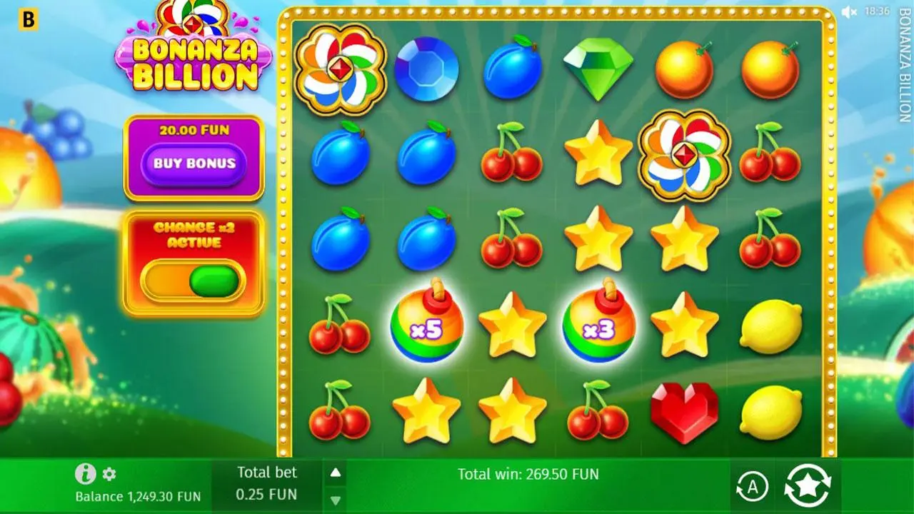 20 Free Spins on Bonanza Billion at Ripper Casino