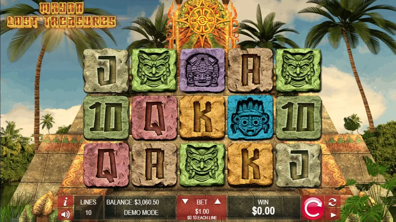 45 Free Spins on Mayan Lost Treasures at Miami Club Casino (LHfJ)