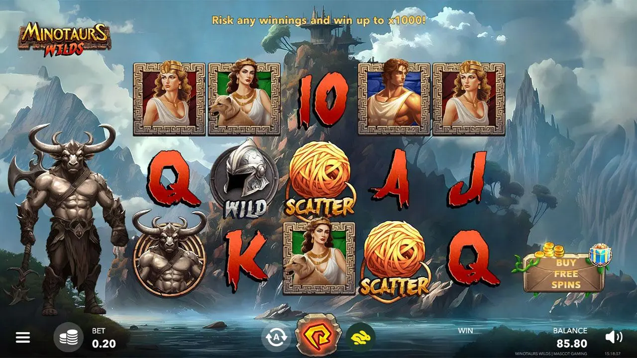 15 Free Chip on Minotaurs Wilds at Ripper Casino