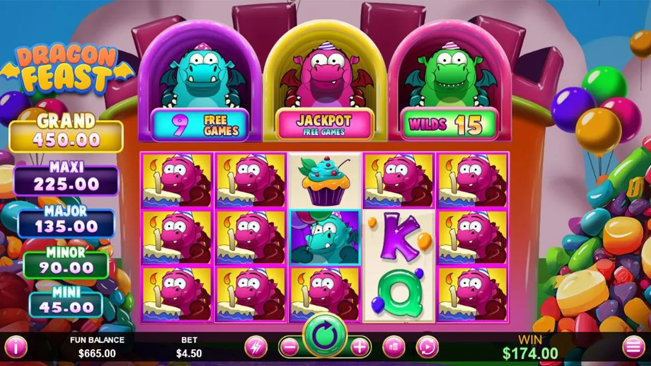 50 Free Spins on Dragon Feast