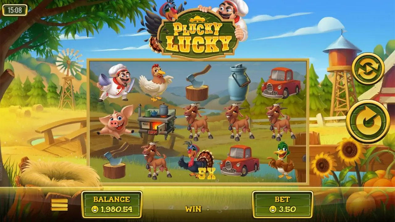 30 Free Spins on Plucky Lucky at Desert Nights Casino