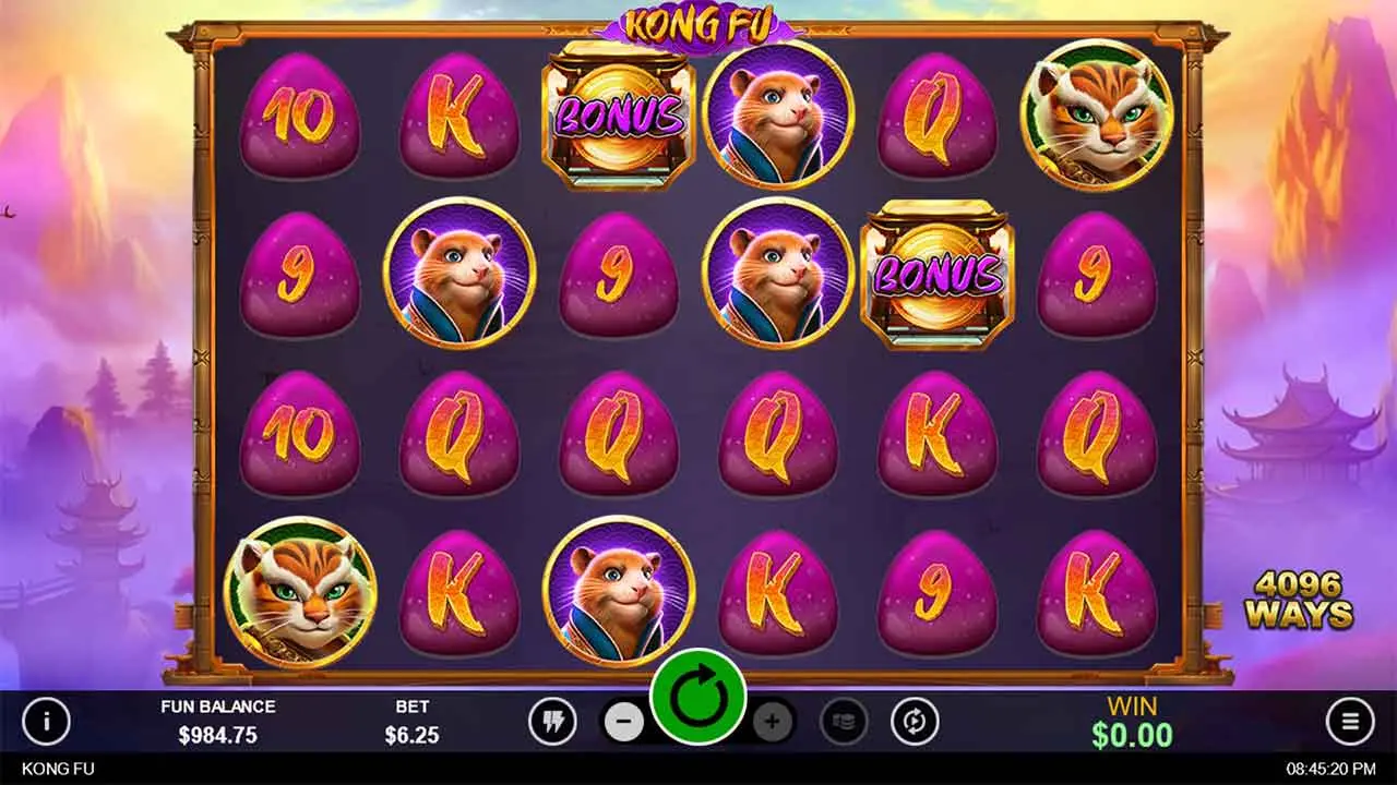 50 Free Spins on Kong Fu at Fair Go Casino