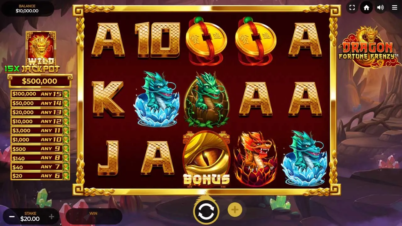 29 Free Spins on Dragon Fortune Frenzy at Red Stag Casino