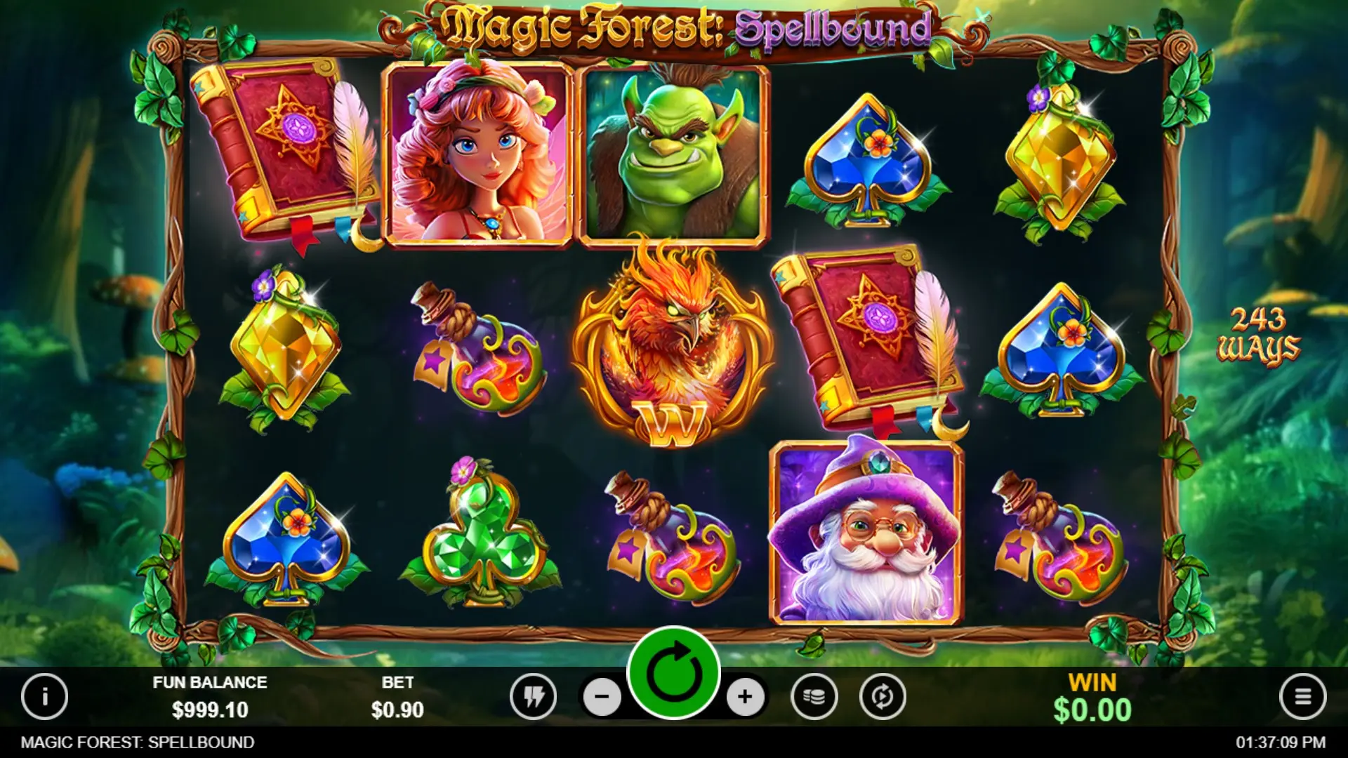 25 Free Spins on Magic Forest Spellbound at Fair Go Casino