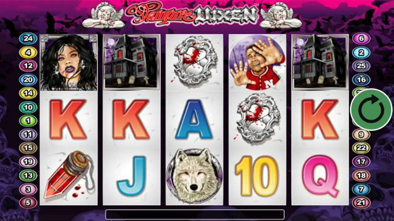 40 Free Spins on Vampire Vixen at Miami Club Casino v4