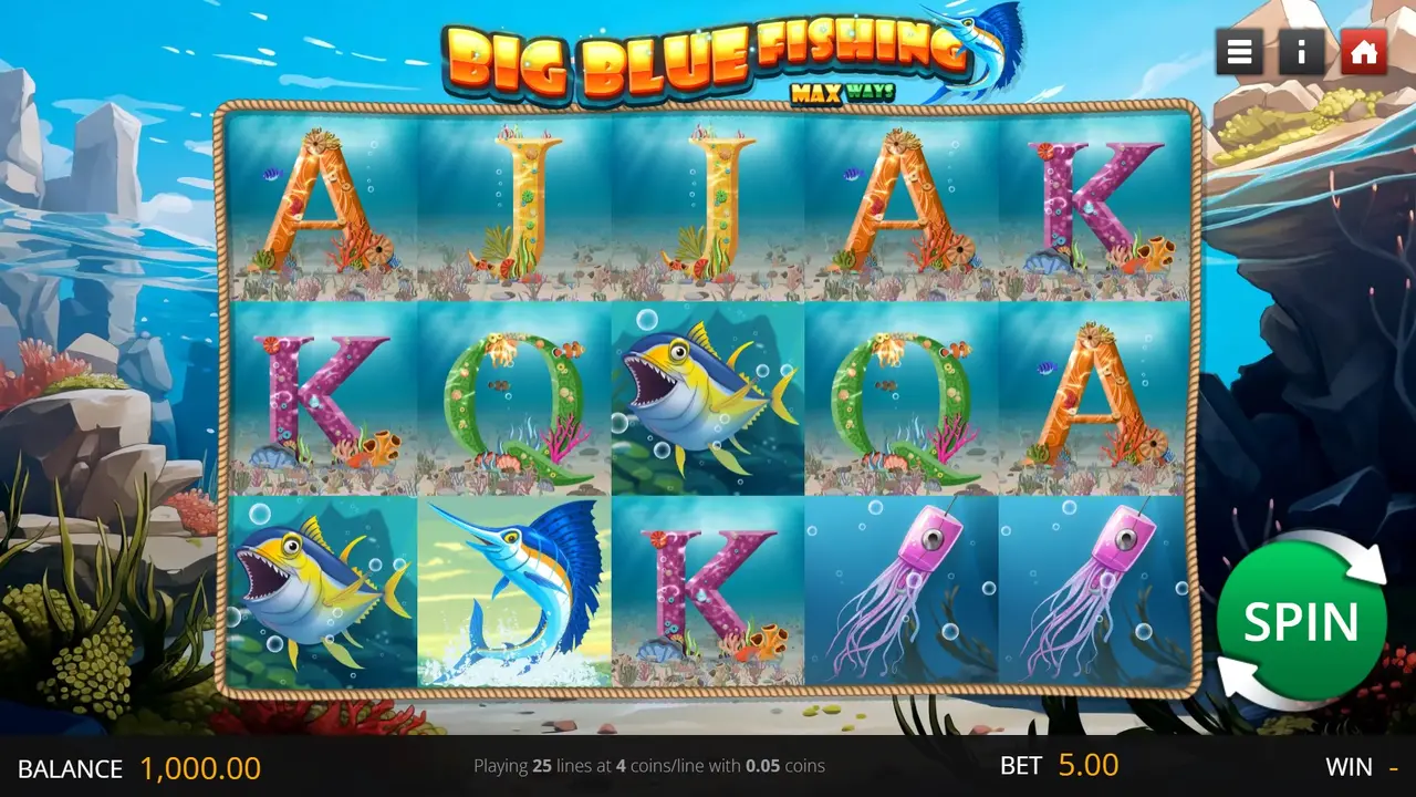 $15 Free Chip on Big Blue Fishing at Slots Capital Casino