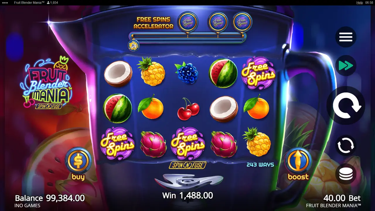Play Fruit Blender Mania and WIN $100