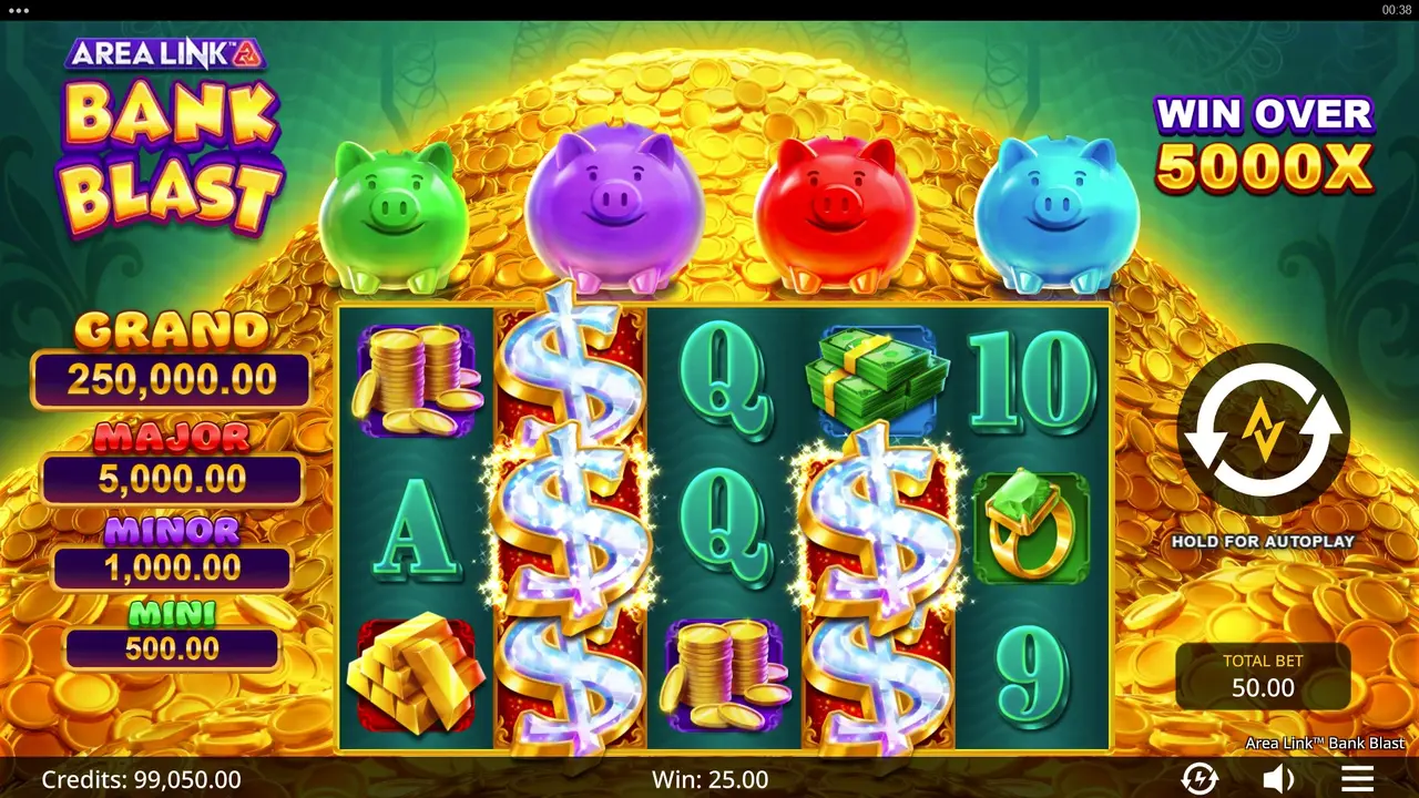 Monthly promo: Double Points on Area Link Bank Blast