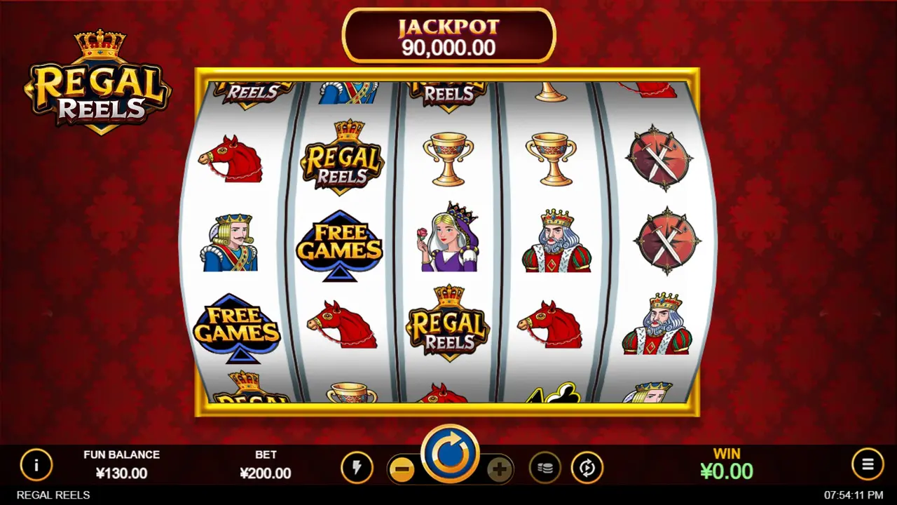 15 Free Spins on Regal Reels at Sloto Cash Casino