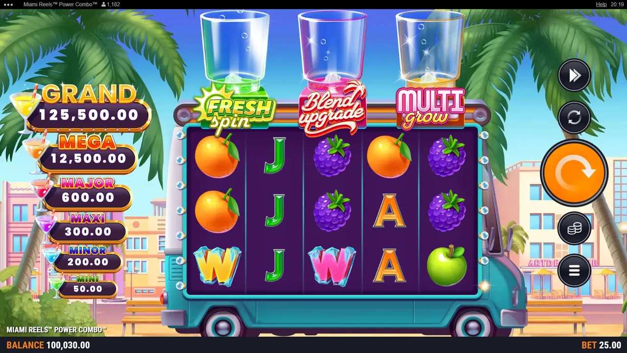 Double Points on Miami Reels Power Combo