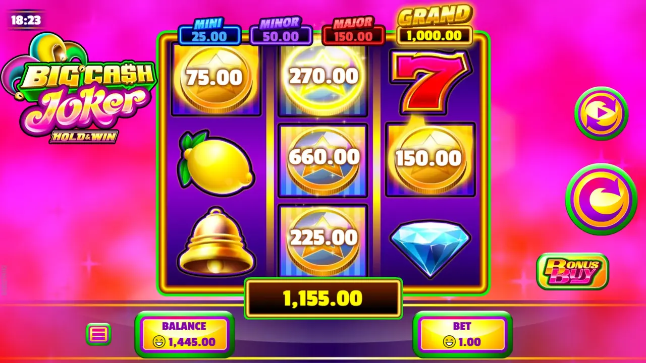 25 Free Spins on Big Cash Joker