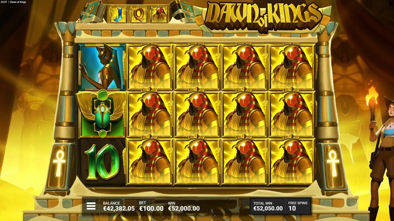 Dawn of Kings Slot Bonus Game Big Win x Online Casino Video