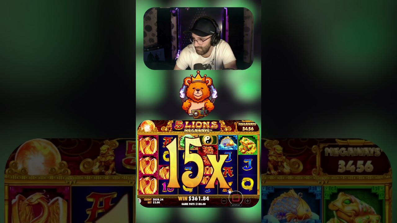 BIG WIN 5 LIONS MEGAWAYS !!! Video