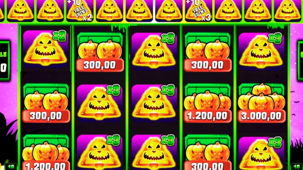 BIG WIN Slot Halloween Golden Winner | Bonus & Free Spins Feature Pays HUGE! Video