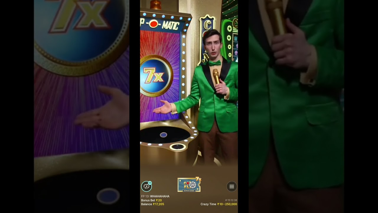 Crazytime Gameplay with strategies | Todays bigwin topslot #youtubeshorts #shorts #casino #subscribe Video