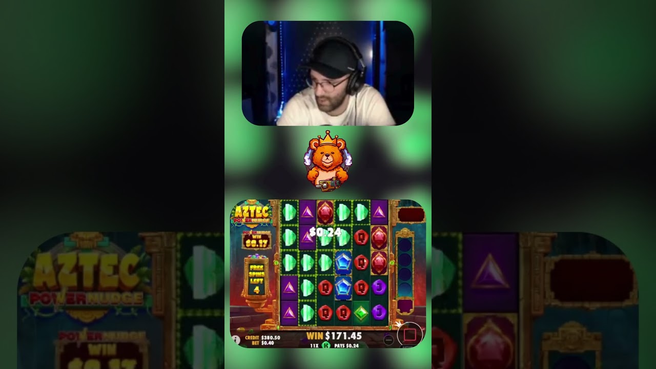 AZTEC POWERNUDGE BIG WIN !!! Video