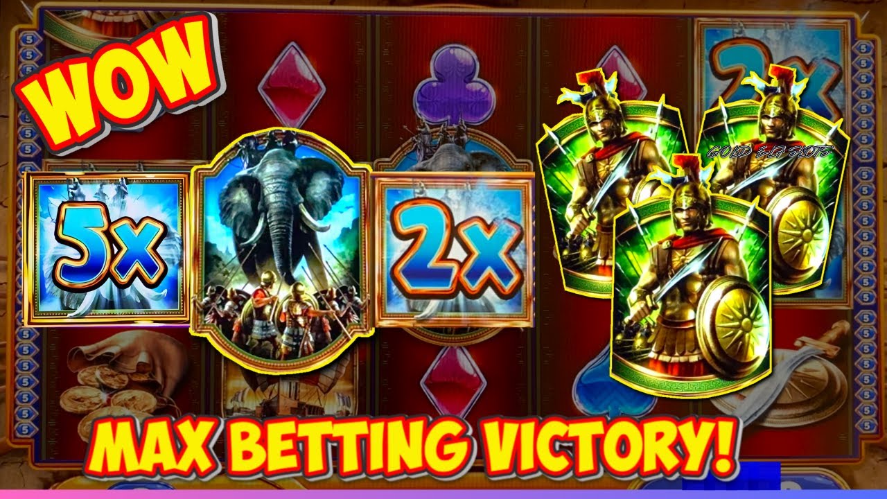MAX BET VICTORY & INSANE HUGE WIN on Alexander The Great Slot - WMS Classic High Limit Live PLAY Video