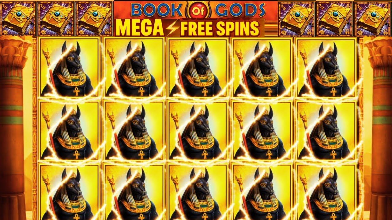 INSANE BIG WIN on Book of Gods Slot Huge Free Spins & Mega Bonus Feature! Video
