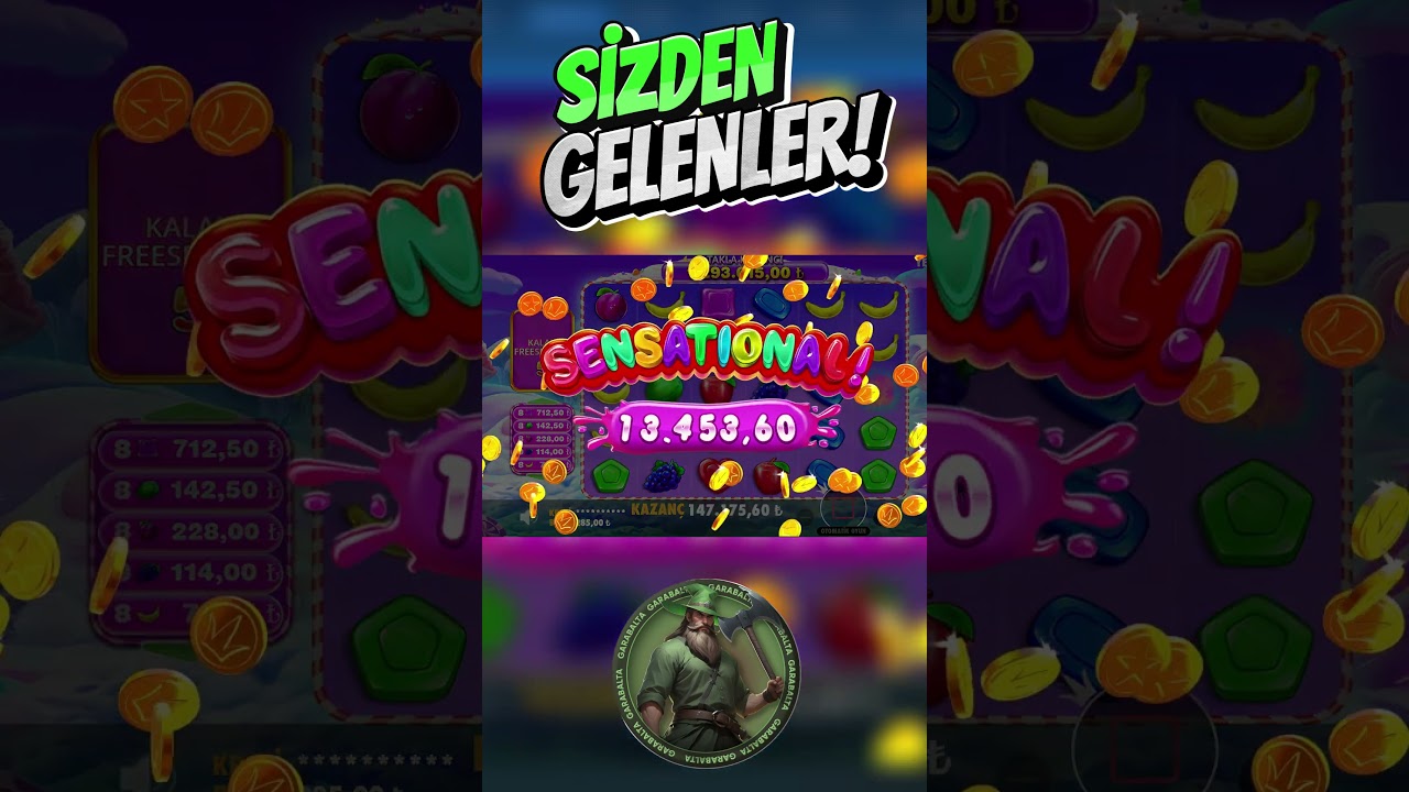SWEET BONANZA YENİ SLOT OYUNUNDAN SİZDEN GELENLER casino casinooyunlari bigwin Video
