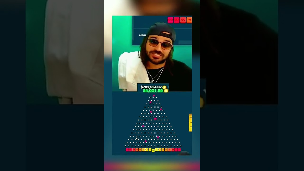 Plinko x100 BIG WIN Playing in profile #plinkogame #plinko #bigwin #casino #casinosecrets Video