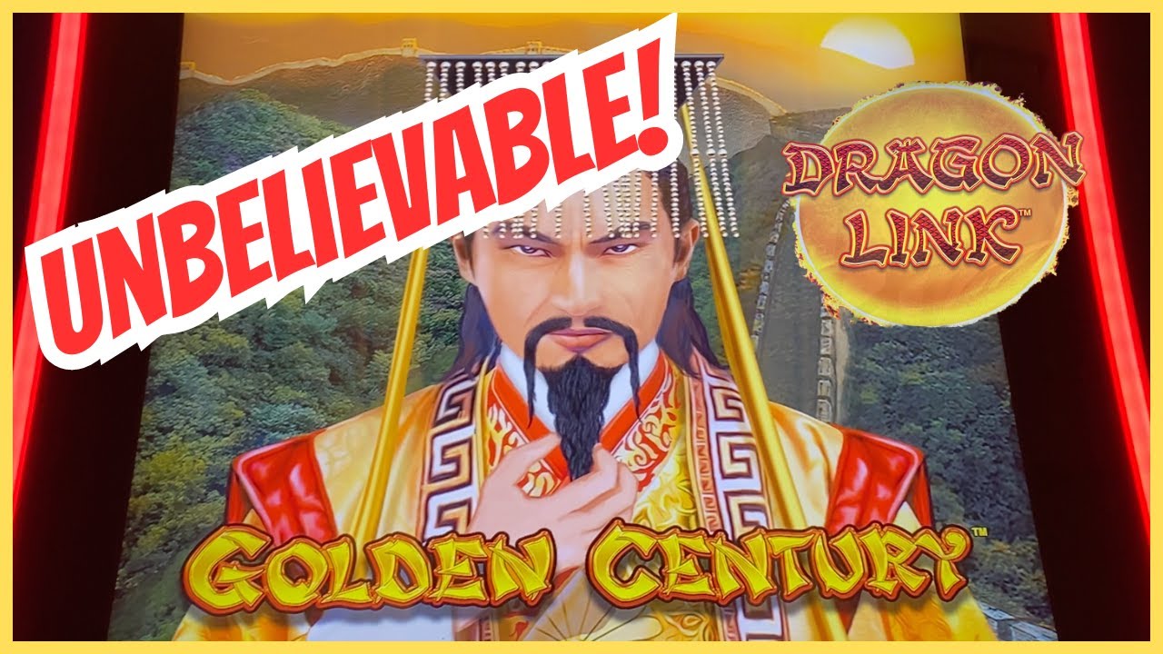Huge WIN on Dragon Link Golden Century! Video