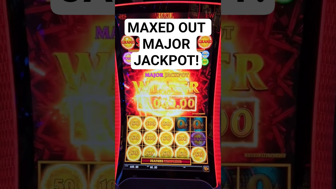 MAXED OUT MAJOR JACKPOT WIN on Jewel of the Dragon! slots jackpotstrategy Video
