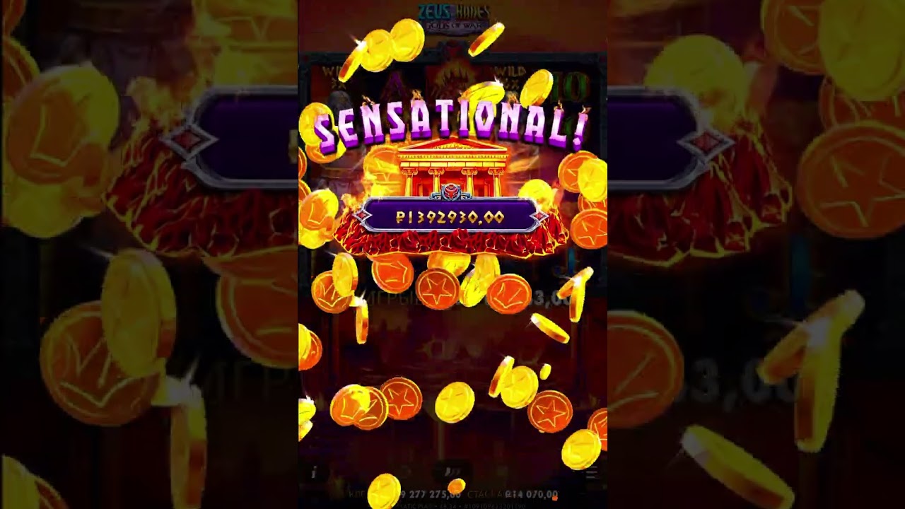 ОТЛИЧНЫЙ ЗАНОС В ZEVS HADES GODS OF WAR #bigwin #slot #заноснедели #slotmachine Video