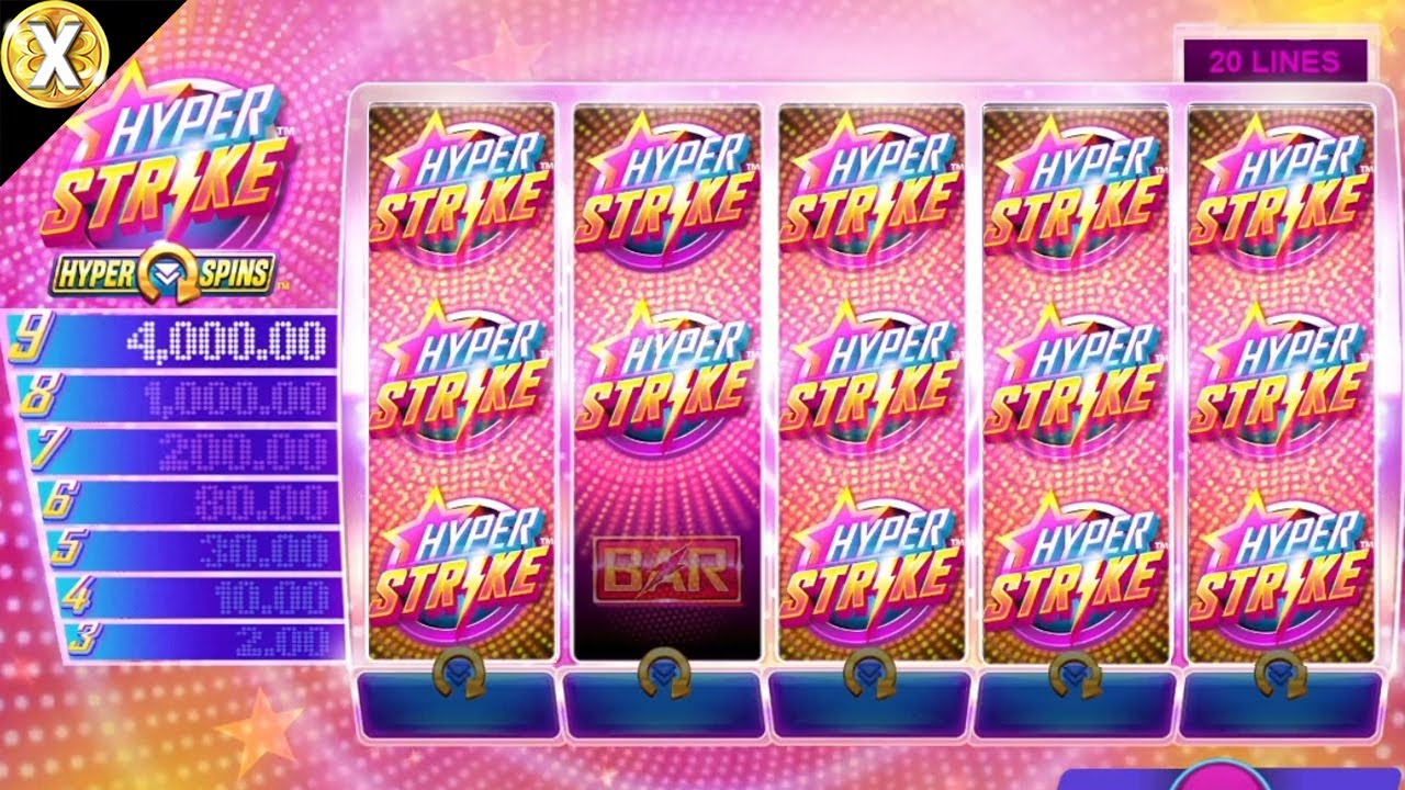 Player Hits Online Slot EPIC Big WIN On Hyper Strike™ HyperSpins™ - Gameburger Studios Video