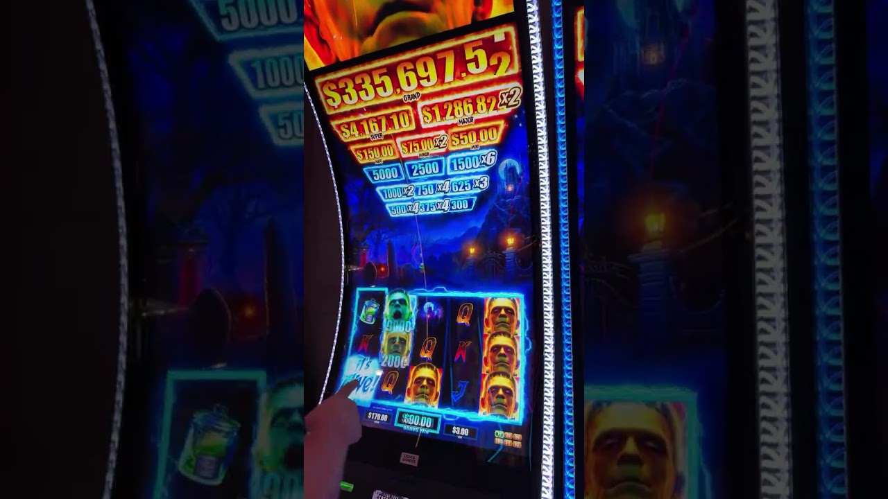 Frankenstein highlights and big wins slots shorts Video