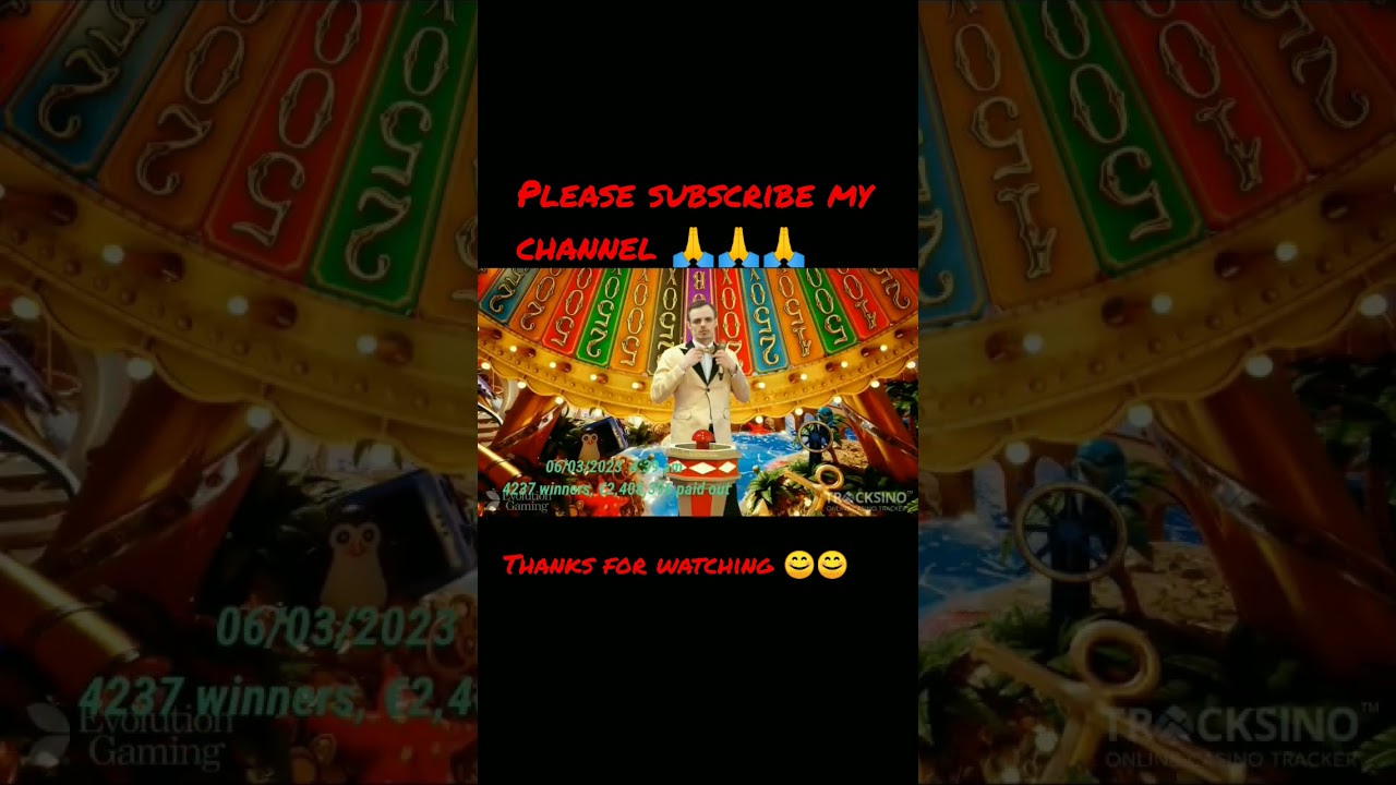 crazy time big win today!! oh omg yellow flapper x Video