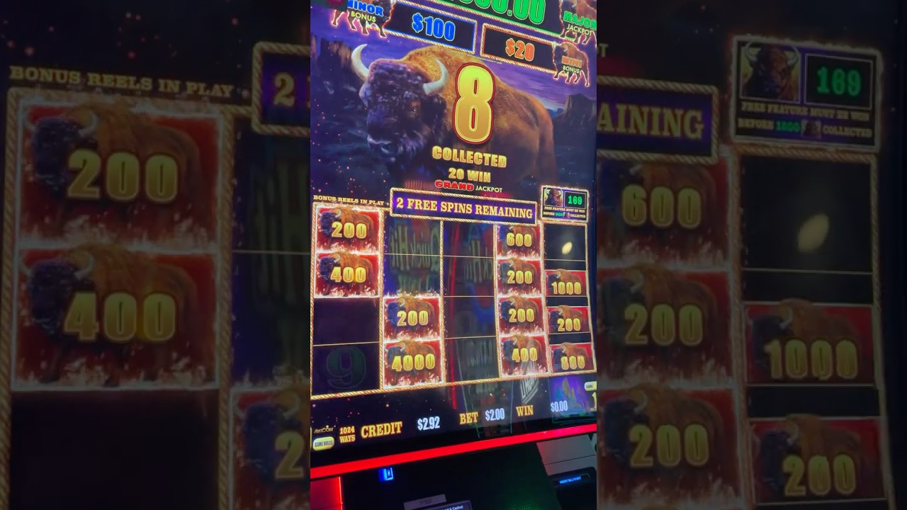 #buffaloslot #jackpot #bigwin #lasvegas #casino Video