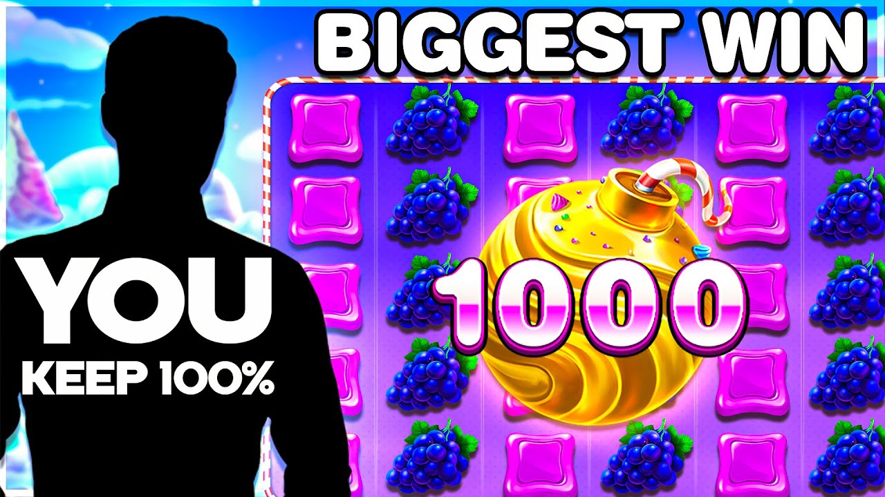 NEW BIGGEST WIN On SWEET BONANZA SLOT!! Video