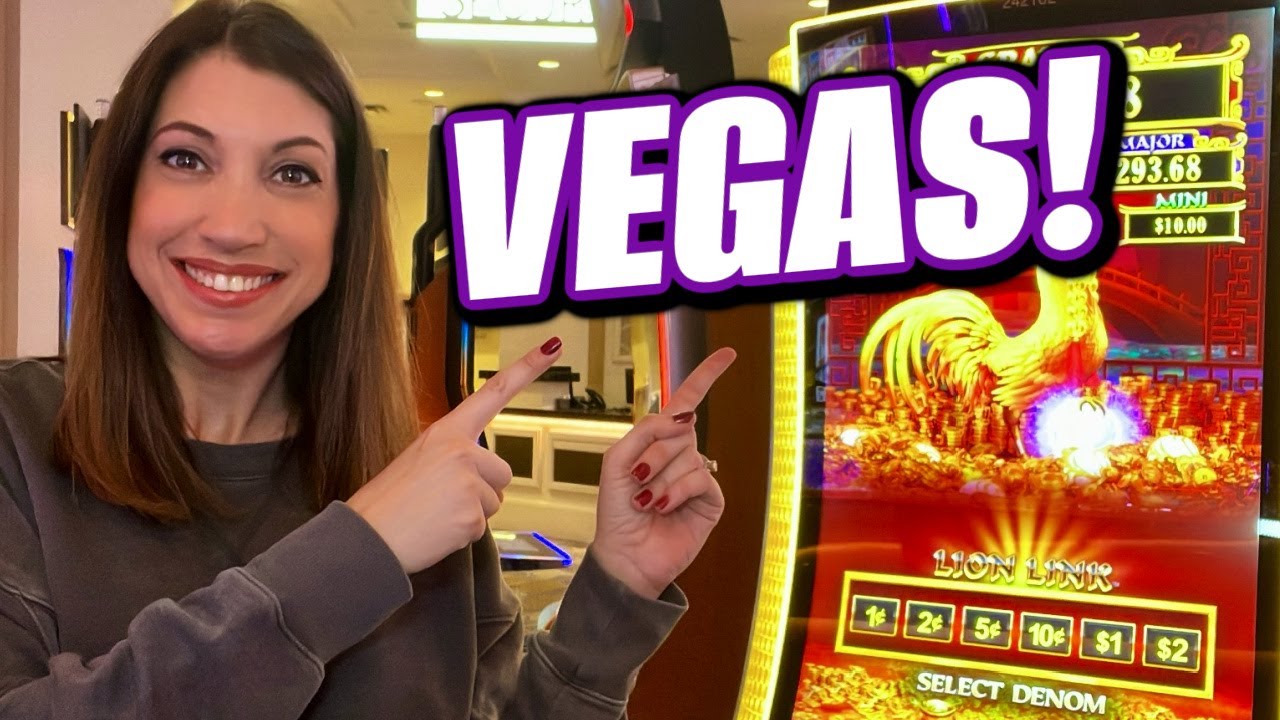 BIG WIN on Lion Link slot machine in Las Vegas! Video