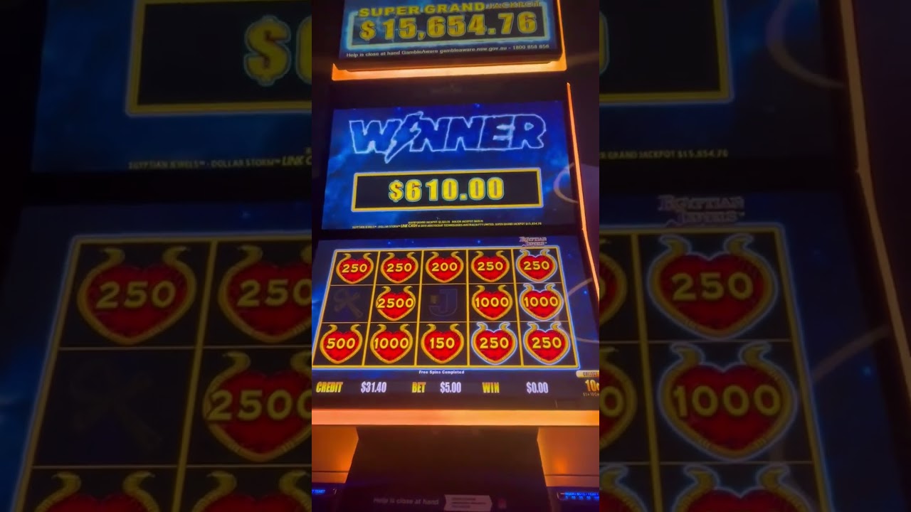 Mad pokie win on the Lightning Link slot machine Pokies Australia Video