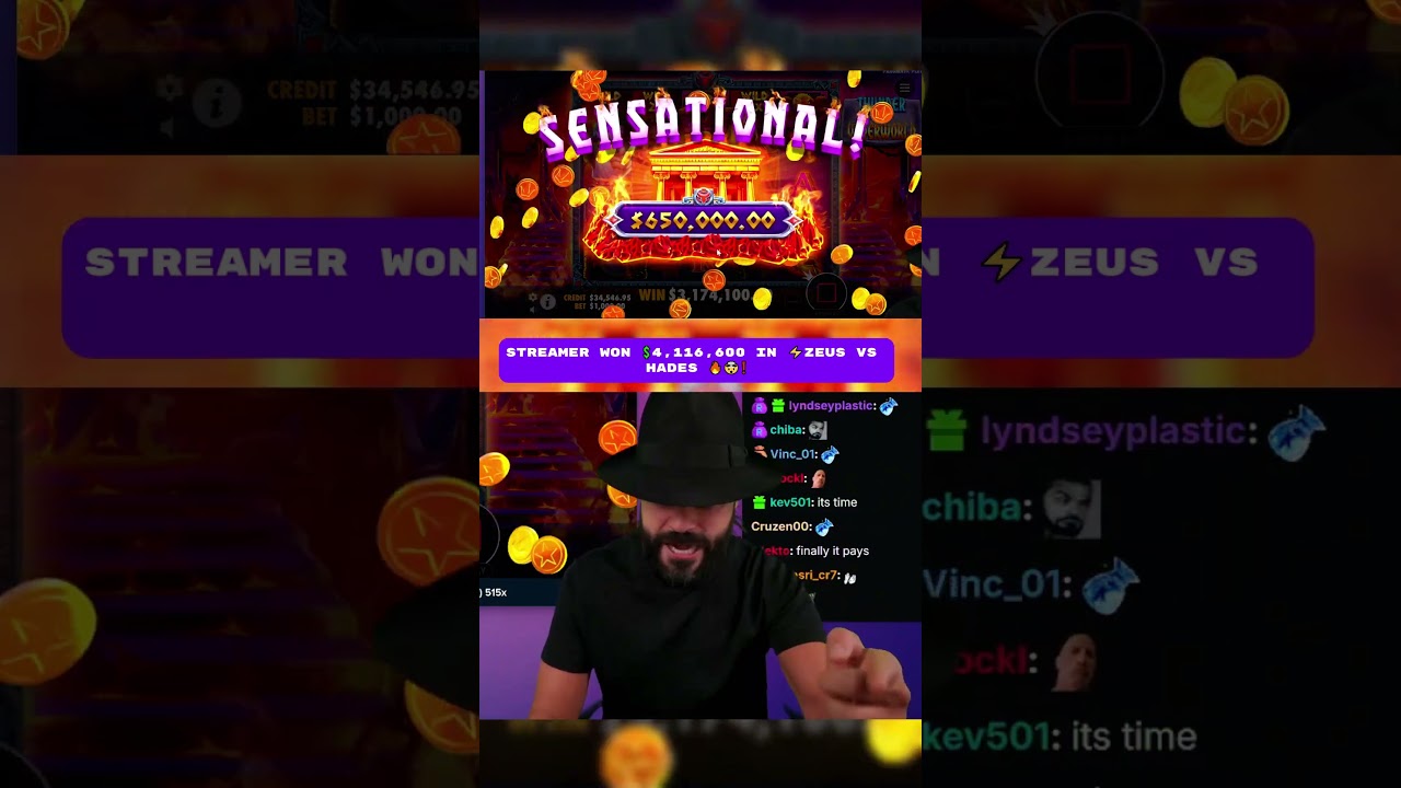 Streamer won ,, in Zeus vs Hades drake casino plinko bigwin slot twitch kick Video