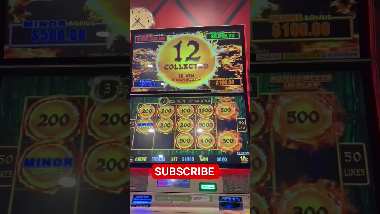 Big Win on Panda Magic, Dragon Link. $ Bets. slot casino slotmachine slots brisvegasslots Video