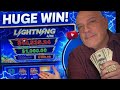 Lightning Link MAGIC PEARL BONUS HIT Big Casino Slot Win! #slotsnlotto Video