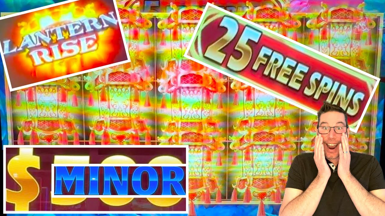 Lanterns rise to a BIG WIN BONUS on MAX BET!! Lantern Rise Video